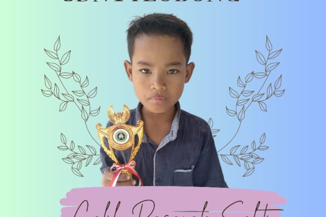 SDN 1 TLOBONG JUARA 1 LOMBA KALIGRAFI FESTIFAL ANAK SHOLEH INDONESIA