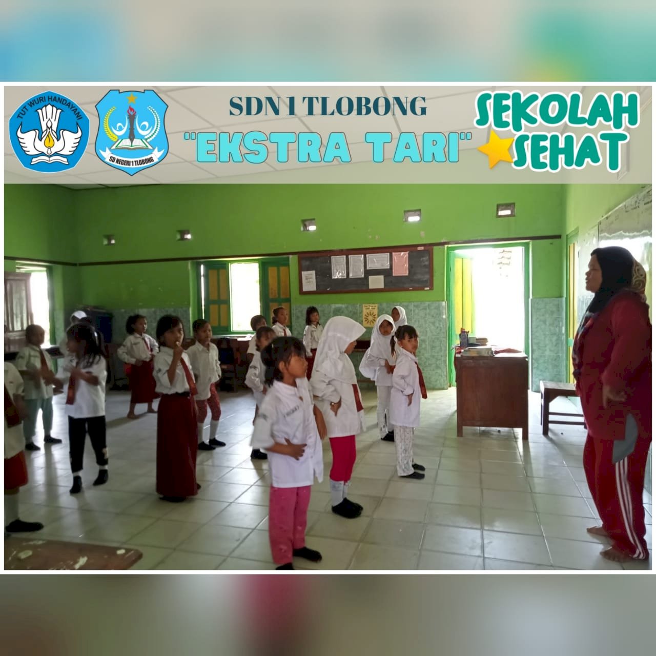 PROGRAM EKSTRAKURIKULER SDN 1 TLOBONG KEREN...!!!